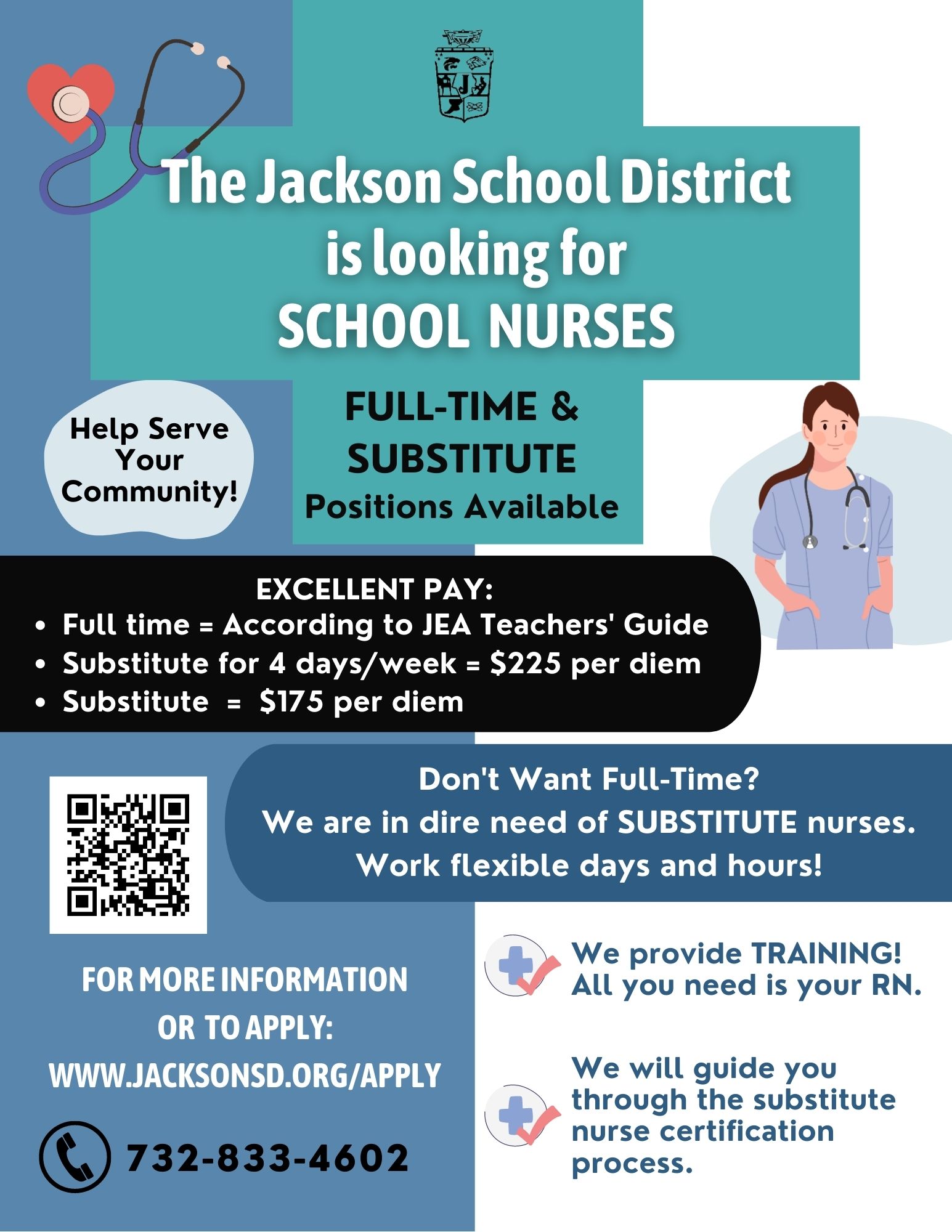  flyer announcing need for nurses